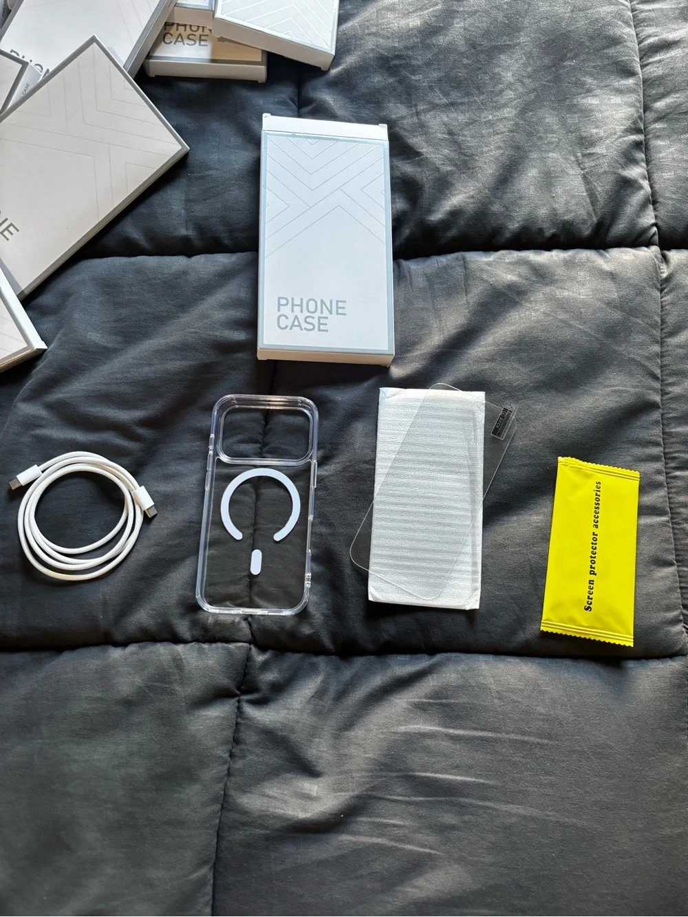 Reseller bundle - 10 pack of 17pro MagSafe cases & iPhone C to C braided cable